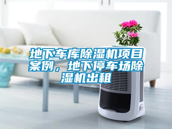 地下車庫除濕機項目案例，地下停車場除濕機出租
