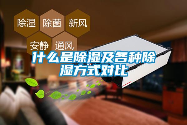 什么是除濕及各種除濕方式對比