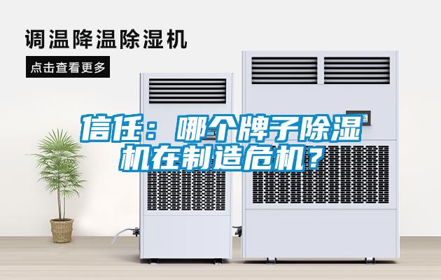 信任：哪個(gè)牌子除濕機(jī)在制造危機(jī)？