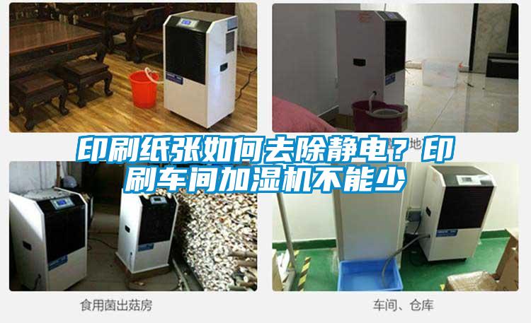 印刷紙張如何去除靜電？印刷車間加濕機不能少