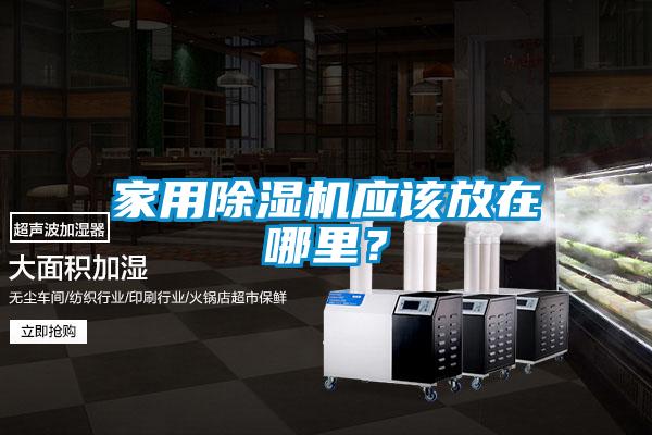 家用除濕機(jī)應(yīng)該放在哪里？