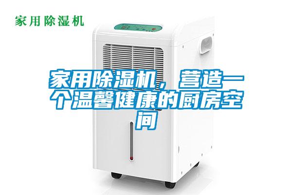 家用除濕機，營造一個溫馨健康的廚房空間