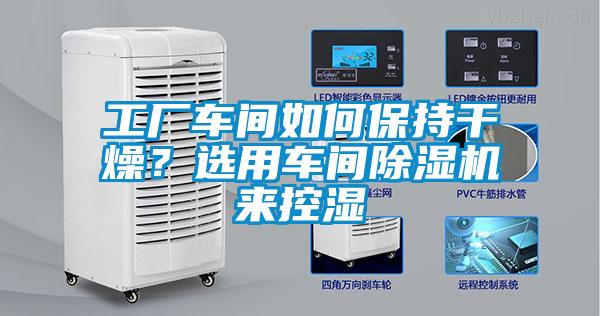 工廠車間如何保持干燥？選用車間除濕機來控濕