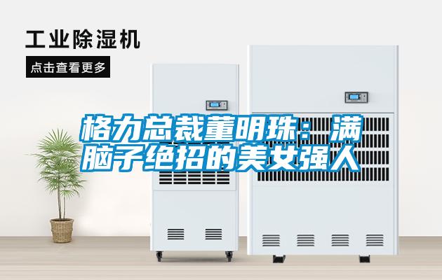 格力總裁董明珠:滿腦子絕招的美女強(qiáng)人