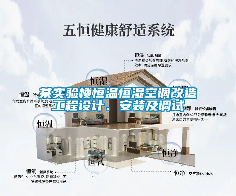 某實(shí)驗(yàn)樓恒溫恒濕空調(diào)改造工程設(shè)計(jì)、安裝及調(diào)試