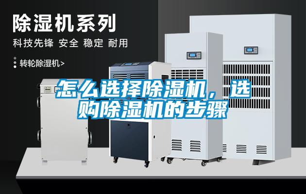 怎么選擇除濕機，選購除濕機的步驟