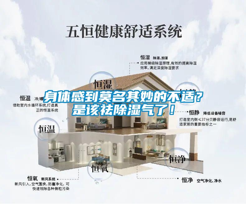 身體感到莫名其妙的不適？是該祛除濕氣了！