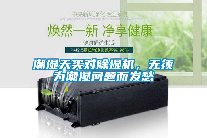 潮濕天買對(duì)除濕機(jī)，無須為潮濕問題而發(fā)愁