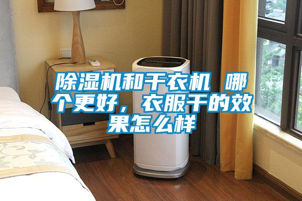 除濕機和干衣機 哪個更好，衣服干的效果怎么樣