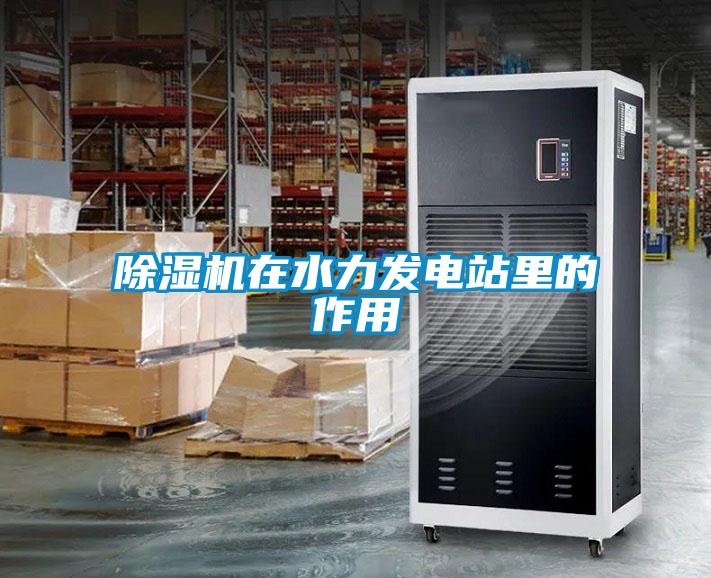除濕機(jī)在水力發(fā)電站里的作用