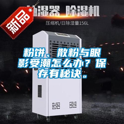粉餅、散粉與眼影受潮怎么辦？保存有秘訣。