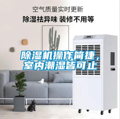 除濕機(jī)操作簡(jiǎn)捷，室內(nèi)潮濕皆可止