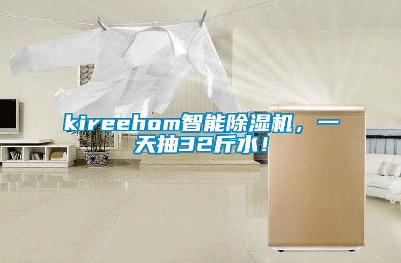kireehom智能除濕機(jī)，一天抽32斤水！