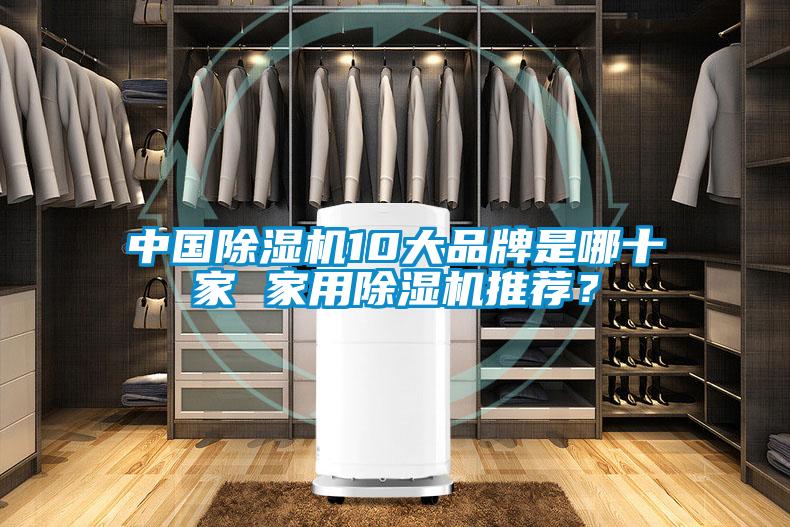 中國除濕機10大品牌是哪十家 家用除濕機推薦？