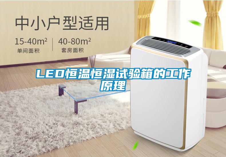 LED恒溫恒濕試驗箱的工作原理