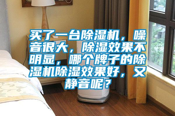 買(mǎi)了一臺(tái)除濕機(jī)，噪音很大，除濕效果不明顯，哪個(gè)牌子的除濕機(jī)除濕效果好，又靜音呢？