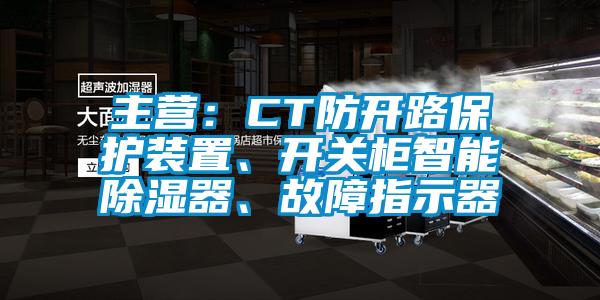 主營：CT防開路保護(hù)裝置、開關(guān)柜智能除濕器、故障指示器