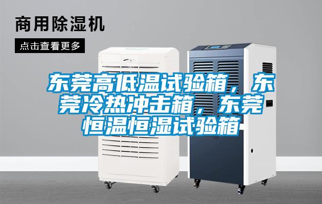 東莞高低溫試驗箱，東莞冷熱沖擊箱，東莞恒溫恒濕試驗箱