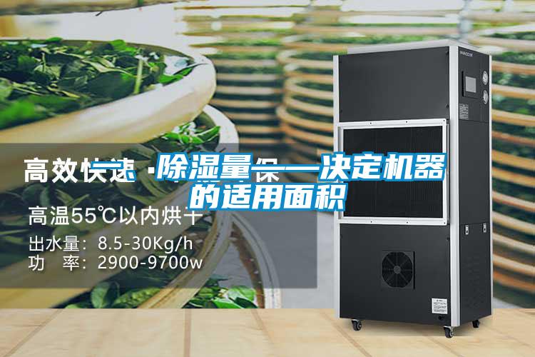 一、除濕量——決定機器的適用面積