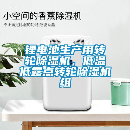 鋰電池生產(chǎn)用轉(zhuǎn)輪除濕機(jī)，低溫低露點(diǎn)轉(zhuǎn)輪除濕機(jī)組
