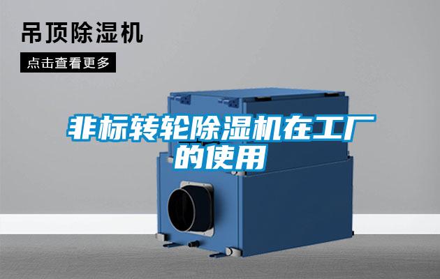 非標(biāo)轉(zhuǎn)輪除濕機(jī)在工廠的使用