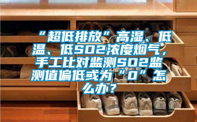 “超低排放”高濕、低溫、低SO2濃度煙氣，手工比對監(jiān)測SO2監(jiān)測值偏低或為“0”怎么辦？