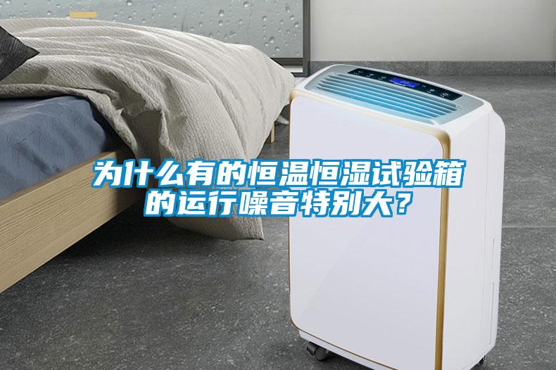 為什么有的恒溫恒濕試驗(yàn)箱的運(yùn)行噪音特別大？