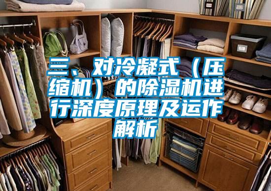 三、對(duì)冷凝式（壓縮機(jī)）的除濕機(jī)進(jìn)行深度原理及運(yùn)作解析