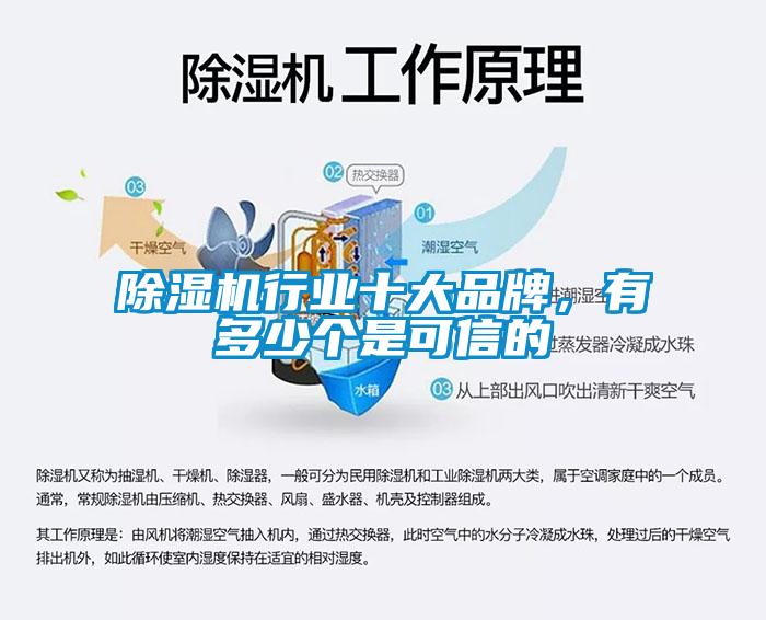 除濕機(jī)行業(yè)十大品牌，有多少個(gè)是可信的