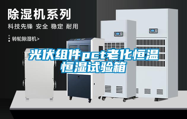 光伏組件pct老化恒溫恒濕試驗箱