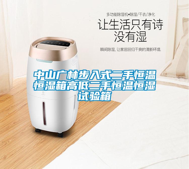 中山廣林步入式二手恒溫恒濕箱高低二手恒溫恒濕試驗(yàn)箱