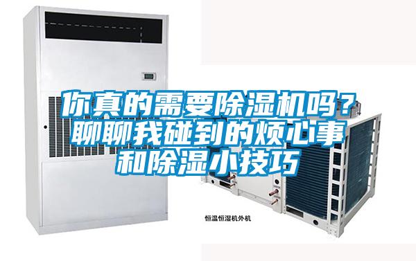 你真的需要除濕機(jī)嗎？聊聊我碰到的煩心事和除濕小技巧