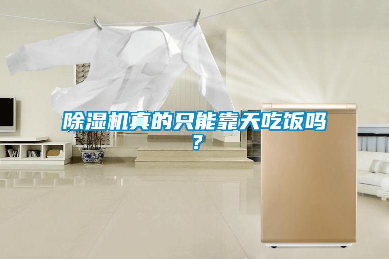 除濕機真的只能靠天吃飯嗎？