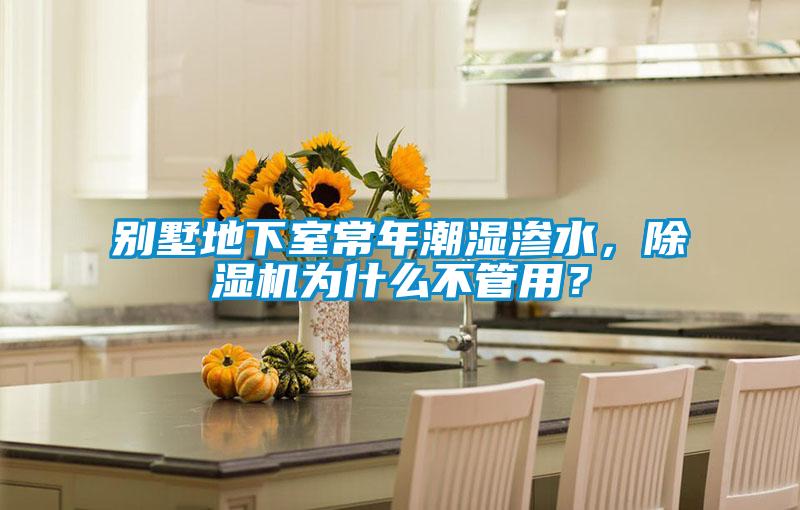 別墅地下室常年潮濕滲水，除濕機為什么不管用？