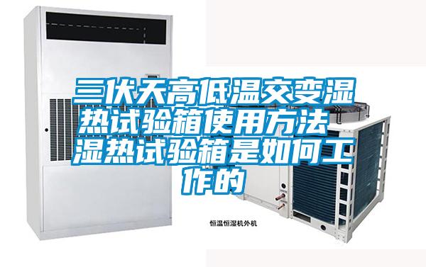 三伏天高低溫交變濕熱試驗箱使用方法 濕熱試驗箱是如何工作的