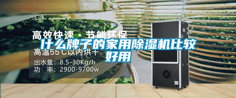 什么牌子的家用除濕機(jī)比較好用