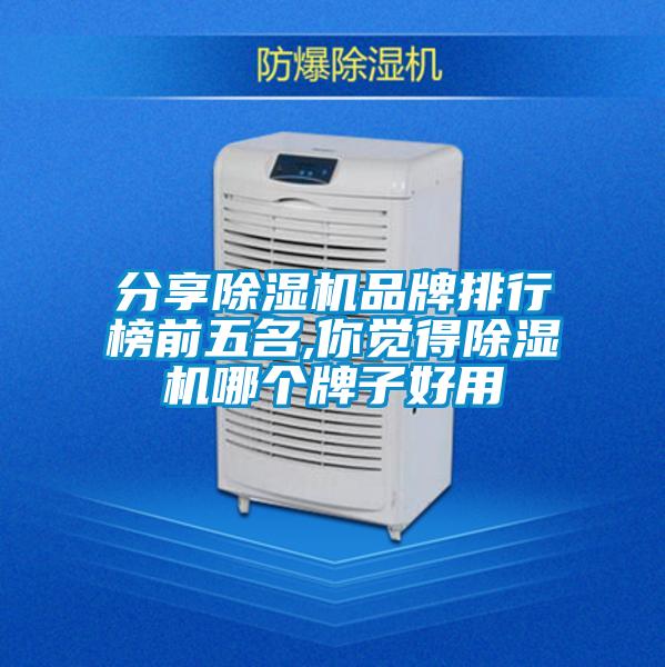 分享除濕機(jī)品牌排行榜前五名,你覺得除濕機(jī)哪個(gè)牌子好用