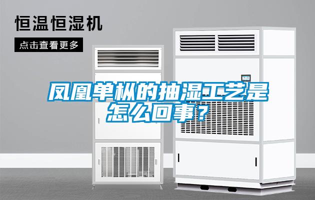 鳳凰單樅的抽濕工藝是怎么回事？
