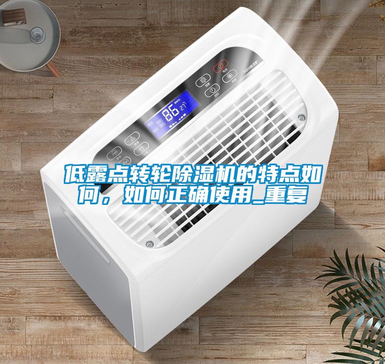 低露點(diǎn)轉(zhuǎn)輪除濕機(jī)的特點(diǎn)如何，如何正確使用_重復(fù)