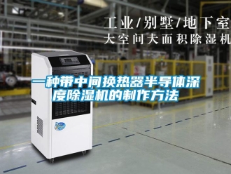 行業(yè)新聞一種帶中間換熱器半導(dǎo)體深度除濕機的制作方法