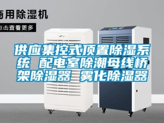行業(yè)新聞供應(yīng)集控式頂置除濕系統(tǒng) 配電室除潮母線橋架除濕器 霧化除濕器