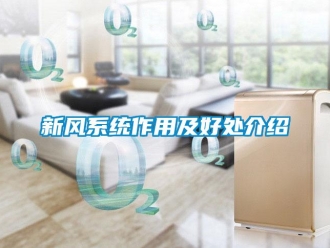 知識百科新風(fēng)系統(tǒng)作用及好處介紹