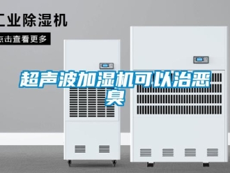 企業(yè)新聞超聲波加濕機(jī)可以治惡臭