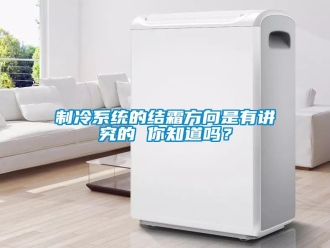 常見問題制冷系統(tǒng)的結(jié)霜方向是有講究的 你知道嗎？