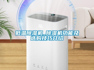 行業(yè)新聞低溫除濕機_除濕機功能及選購技巧介紹
