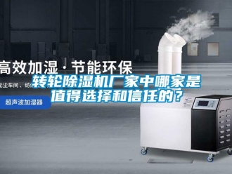 知識百科轉(zhuǎn)輪除濕機(jī)廠家中哪家是值得選擇和信任的？