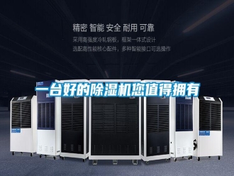知識百科一臺好的除濕機您值得擁有