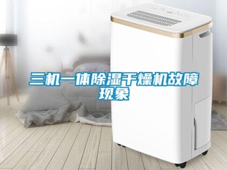 行業(yè)新聞三機一體除濕干燥機故障現(xiàn)象
