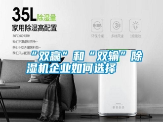 常見問題“雙贏”和“雙輸”除濕機(jī)企業(yè)如何選擇