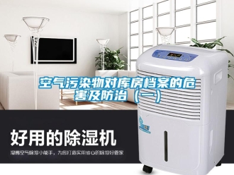 行業(yè)新聞空氣污染物對(duì)庫(kù)房檔案的危害及防治（一）